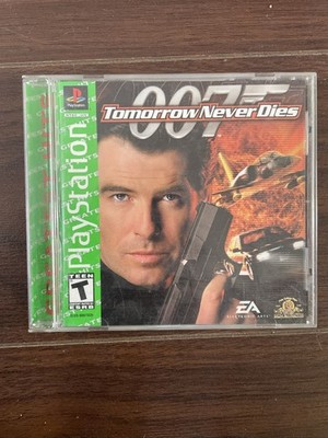 007 Tomorrow Never Dies PS1 PlayStation 1 Black Label CIB Complete