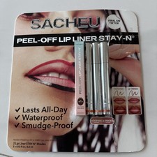 Sacheu Peel Off Lip Liner Stay N 4Pack n00Hde True 2 Nude and p-INKED HEY-zel
