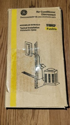 New in Box GE General electric AC Outdoor Disconnect Box 60-Amp 120/240V TF60RCP