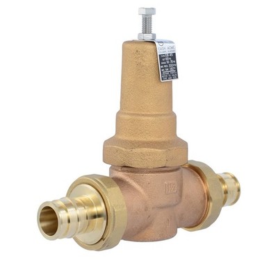 Cash Acme EB45 Pressure Regulating Valve, Double Union, 1-1/4 Inch Expansion