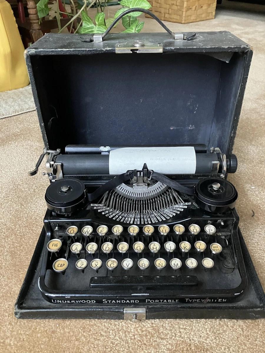 Underwood Portable Typewriter for sale | eBay