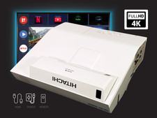 4K 3LCD Projector Ultra Short Throw for YouTube, Gaming 2700 ANSI  Kit Included