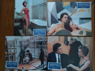 Michelangelo ANTONIONI Identifikation einer Frau 8 Aushangfotos/Lobbycards