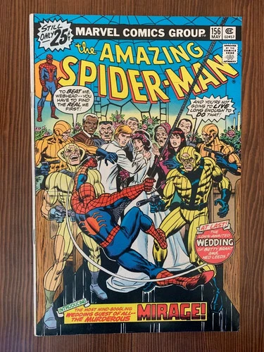 #073 - Show #3 (3/28) - The Amazing Spider-Man #156 - May 1976 - Key - 7.0 FN/VF