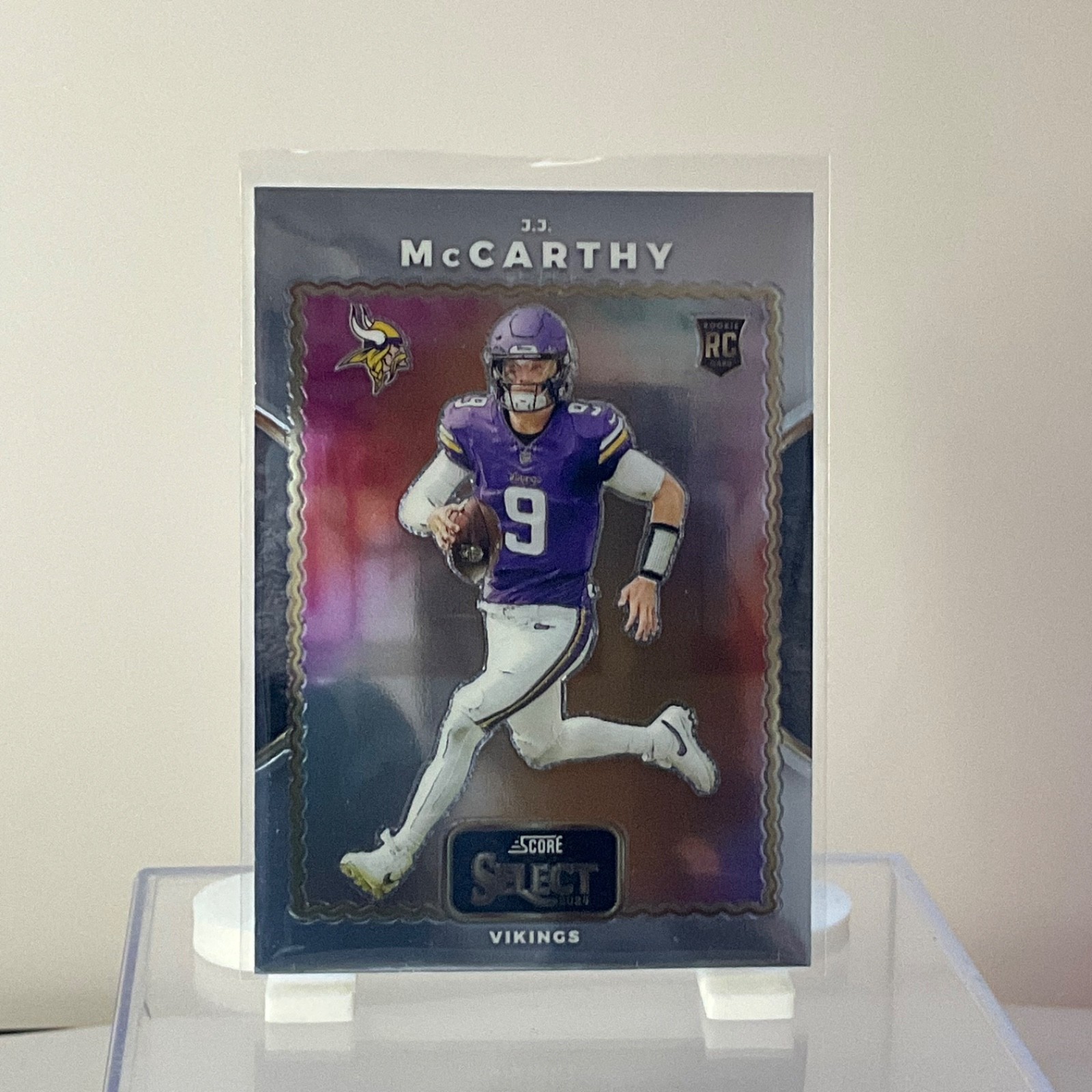 2024 Panini Select - Score Select Throwback J.J. McCarthy #17 (RC)