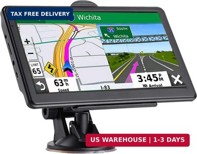 Car Truck GPS Navigation 7 Inch Touch Screen 2026- Maps Spoken Direction