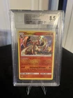 2019 Pokemon Charizard Prerelease Staff SM Black Star Promos Spanish BGS 8.5