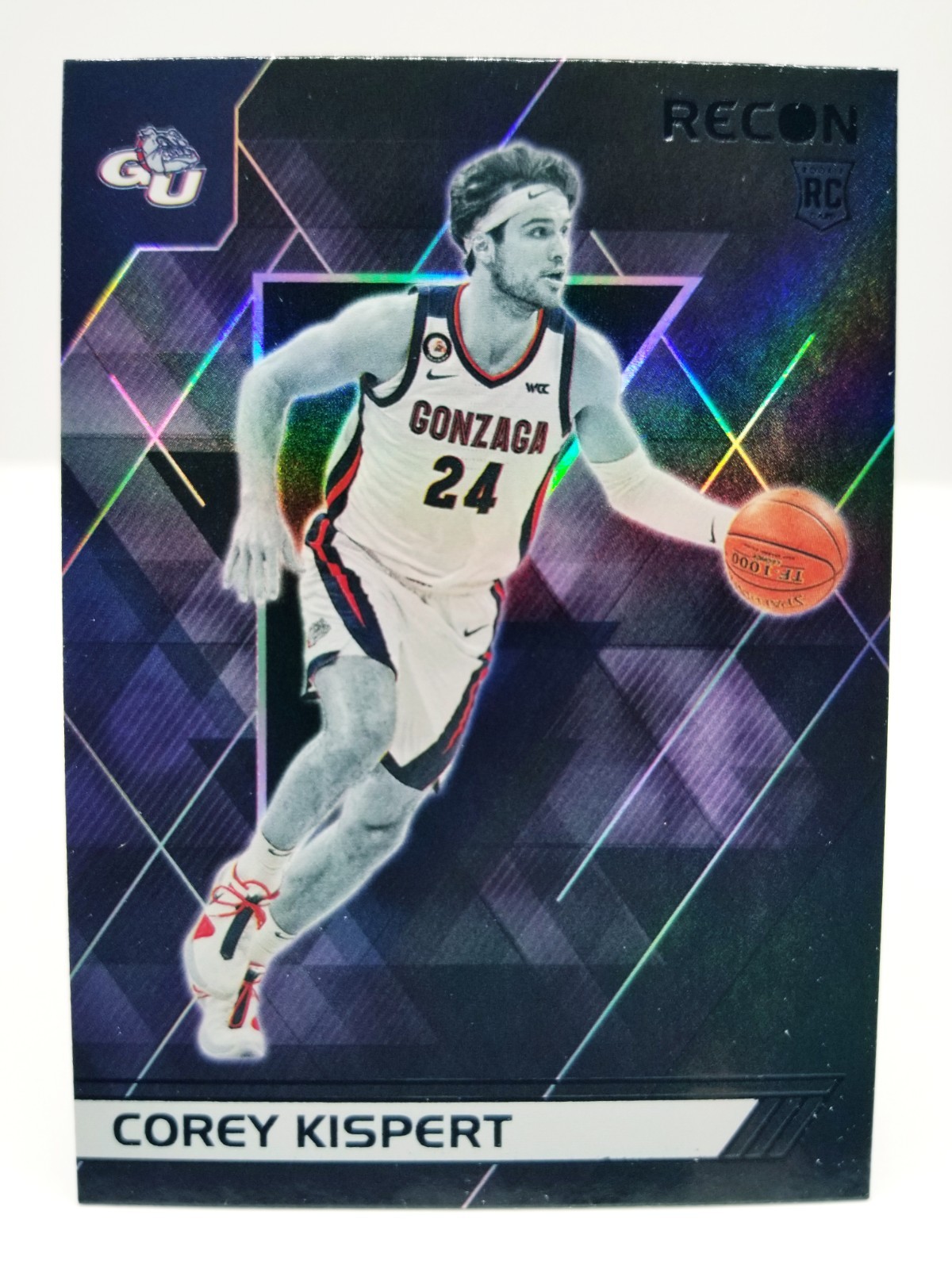 2021-22 Panini Chronicles Recon Draft Picks Corey Kispert #128 Holo RC Gonzaga