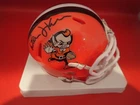 Bernie Kosar Signed Brownie the Elf Speed Mini Helmet JSA WC233988