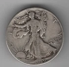1939 P WALKING LIBERTY HALF DOLLAR 90% SILVER PHILADELPHIA .50¢ UNITED STATES