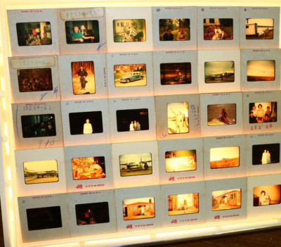 Lot Vintage 35mm Slides MCM Military Car Boat Christmas Beach