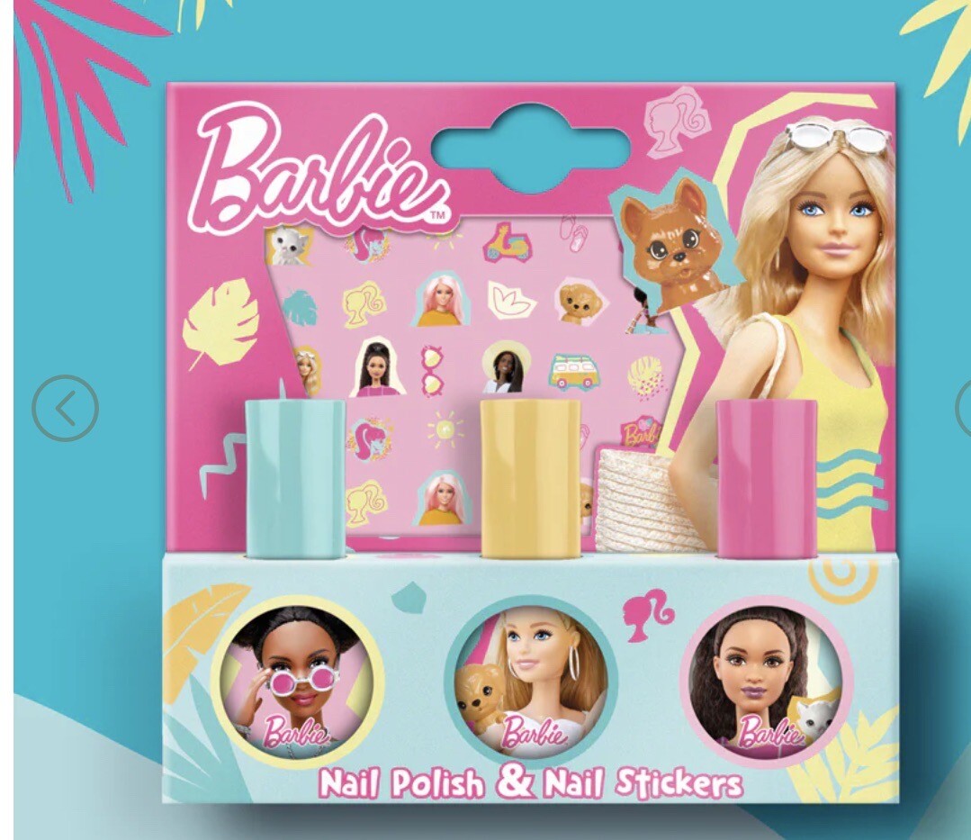 Barbie Nail Varnish & Stickers eBay