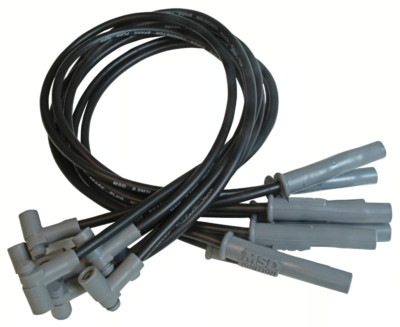 MSD Spark Plug Wires Black For Ford 351C-460 w/HEI Cap Big Block BBF