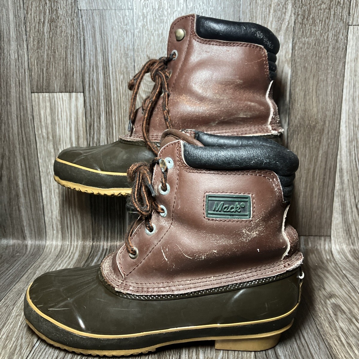 Women Brown and Black Duck Boots Saltwater™™ Duck Lug Boot Dark Brown | Sperry main image 3
