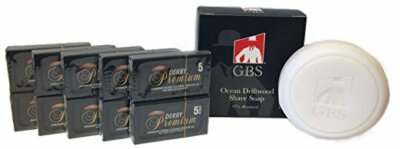 Derby 50 Pack Premium Super Stainless Double Edge Blades with Soap