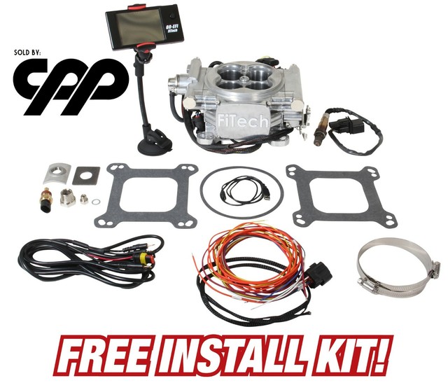 FiTech 30001 Go EFI 4 600hp Fuel Injection Conversion *Free Install Kit