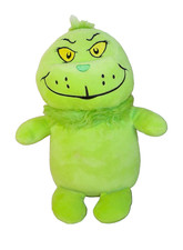 Aurora Dr. Seuss Squishy Grinch 11" Plush Green Christmas Stealing Grumpy Soft