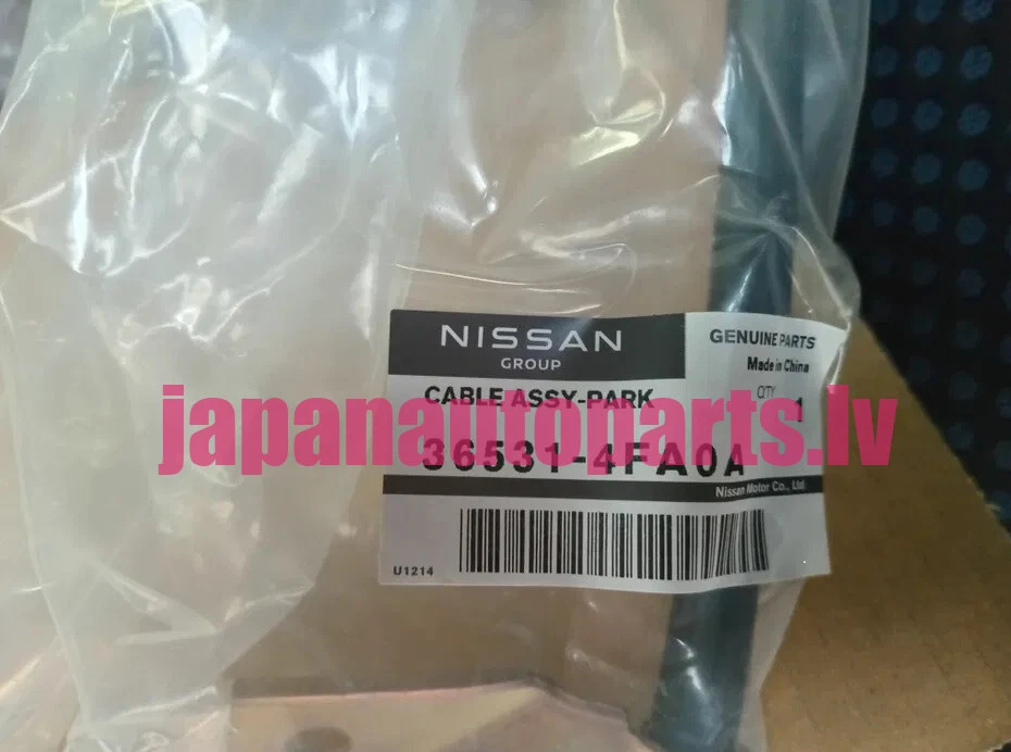 Cables de freno de estacionamiento originales Nissan E-NV200 DIESTRO+DERECHO 36531-4FA0A 36530-4FA0A Foto 2 de 4