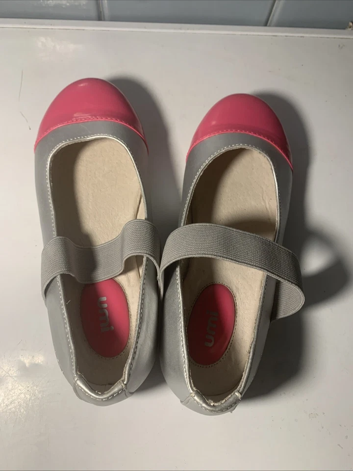 Zapatos Mary Jane de cuero para niñas Umi talla 32EU / 1 EE. UU. Foto 4 de 4