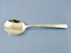 CAMELLIA 1941 CREAM SOUP SPOON ROUND BY GORHAM STERLING