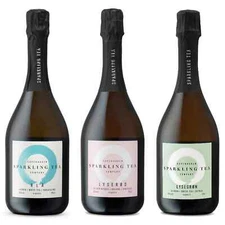 Copenhagen Sparkling Tea Lyserod, Bla, Lysegron Non-Alcoholic Wine Trio