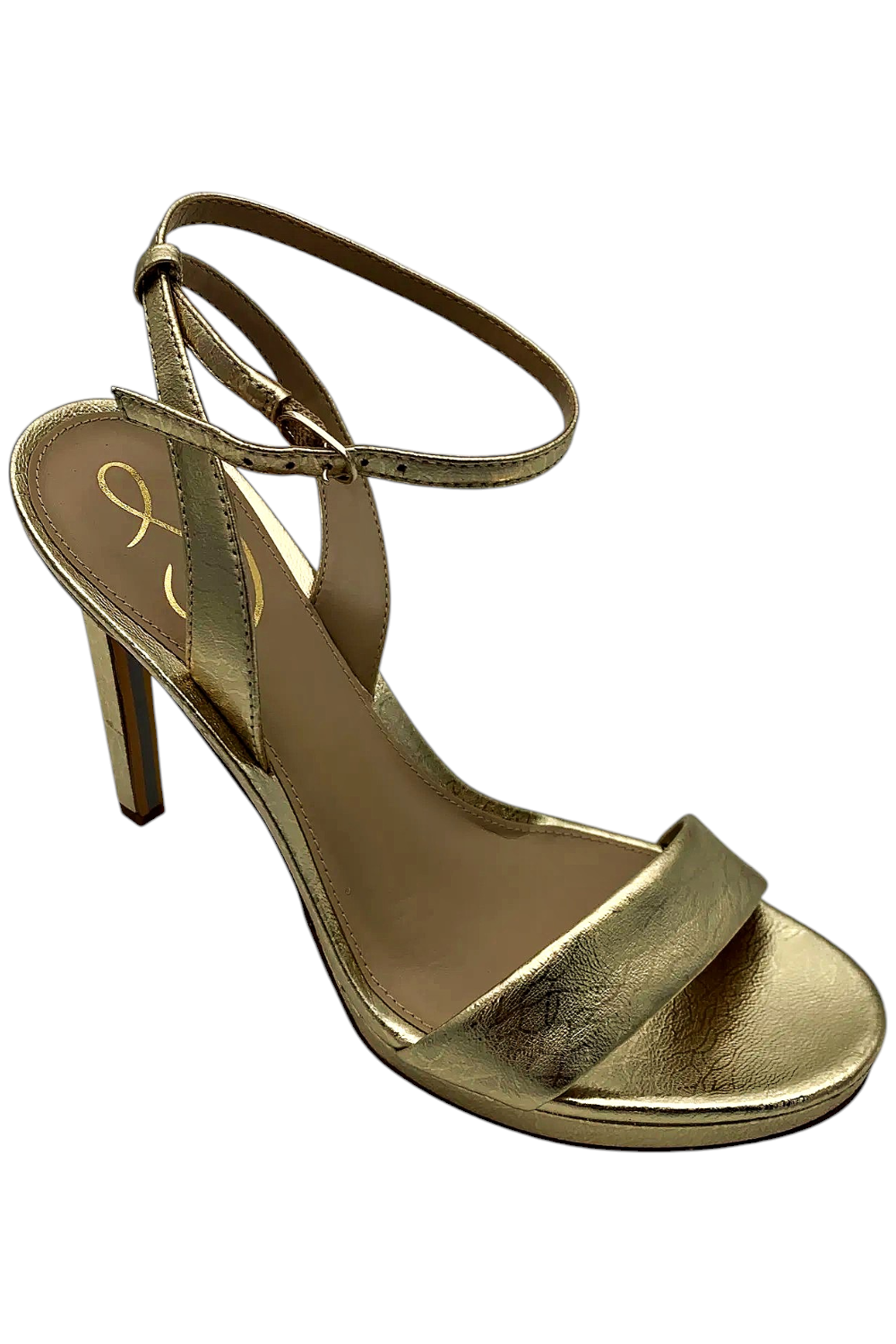 Sam Edelman Women’s Jade Ankle Strap Sandal Soft Gold