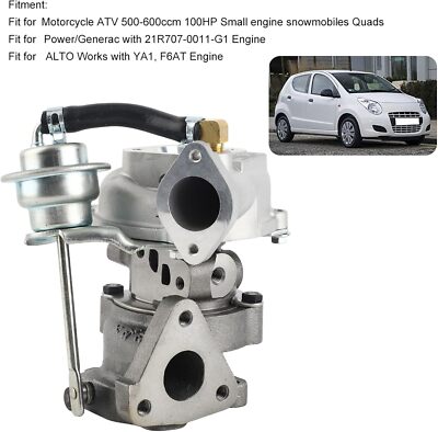 VZ21 Mini Turbocharger Turbo For Small Engines Snowmobiles