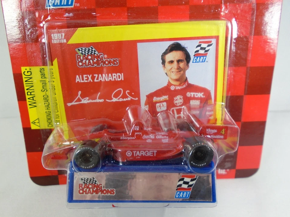 1997 Alex Zanardi Target Chip Ganassi Racing Reynard Racing Champions DieCast - Image 2 of 4