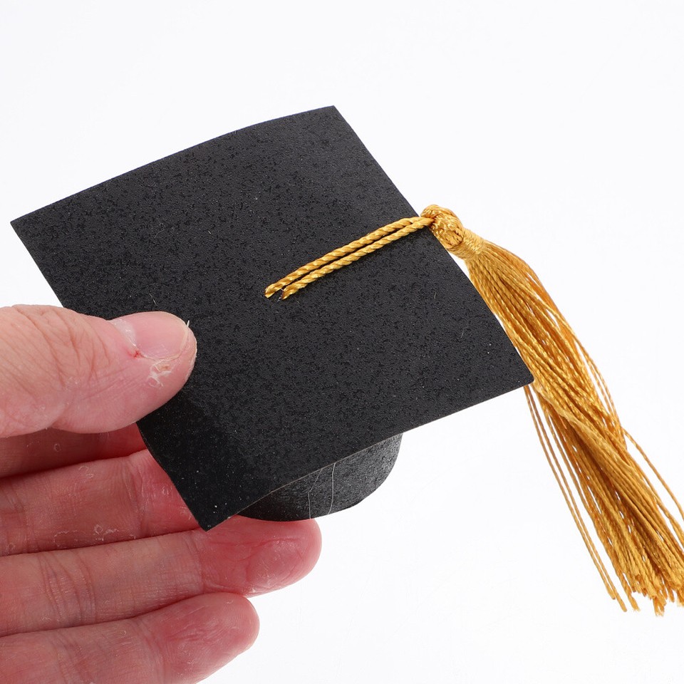 2 Count Tiny Goblet Hats Cover Graduation Caps Party Cup Lid eBay