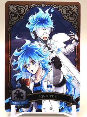 Ignihyde Twisted Wonderland Metallkarte P3-15 Disney Japanisch C701