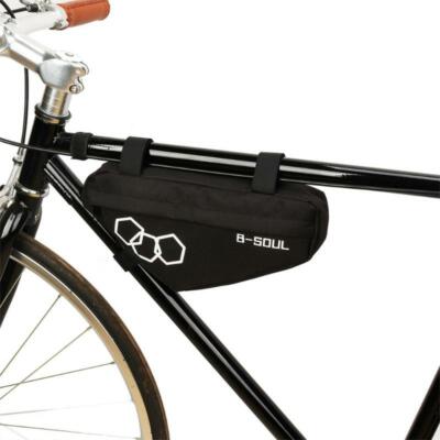 Portable Bike Front Triangle Tube Pouch Outdoor Bag Travel