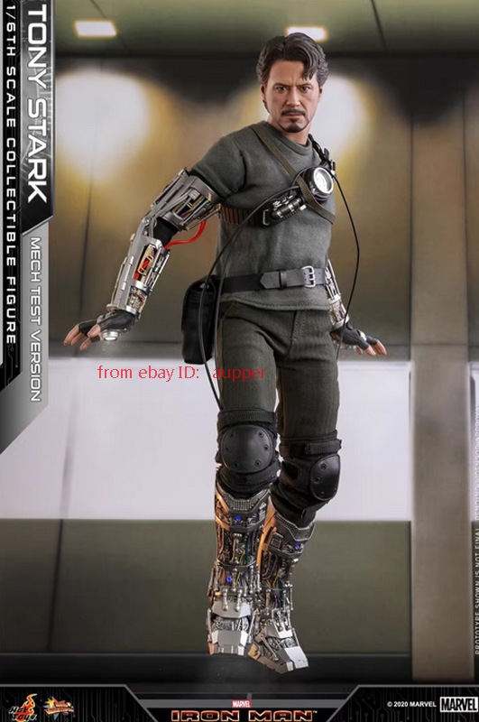 Hot Toys Mms581 1/6 Iron Man Tony Stark Mech Test Ver. Normal Ver