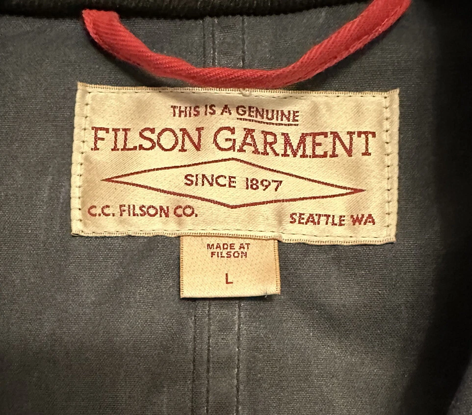 在庫限り】 稀少品！FILSON S USA In made NAVY JACKET テーラードジャケット