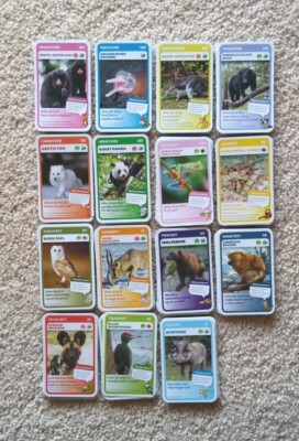 Woolworths/Taronga Super Animal Cards x 178 - Blue & Green Backs