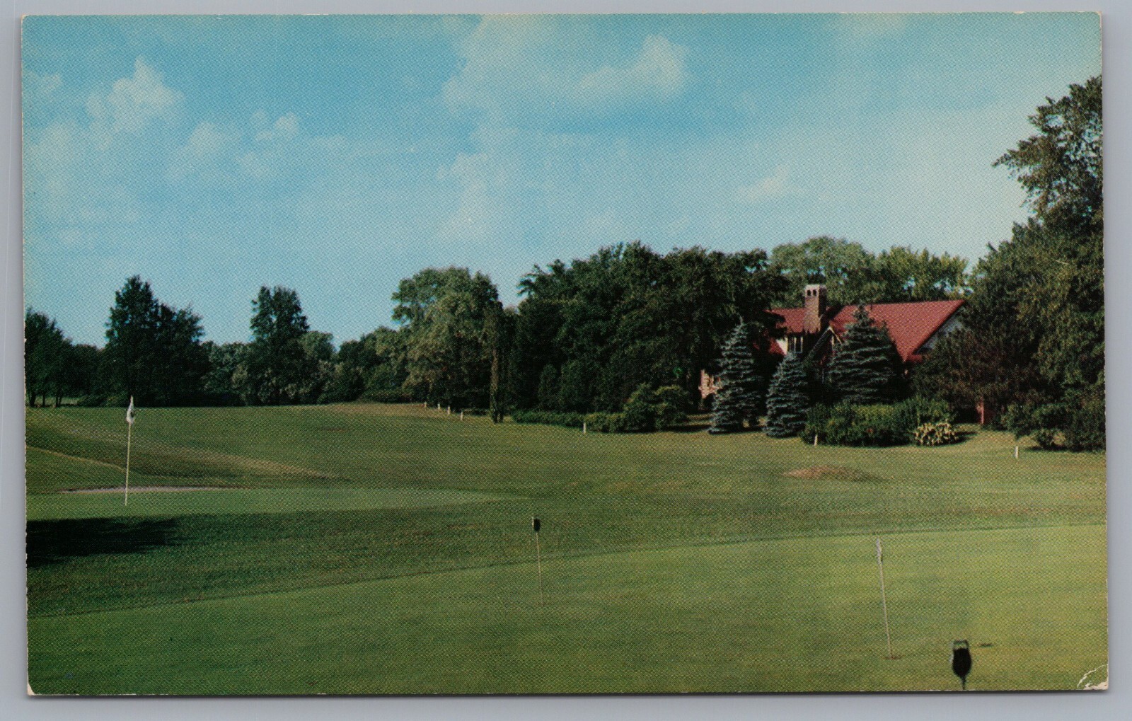 Indiana IN Lebanon Ulen Country Club Golf Course Postcard eBay