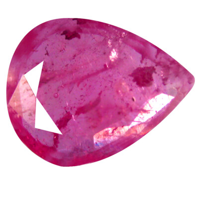2.78 ct Great looking Pear Shape (11 x 9 mm) Pinkish Red Sapphire Genuine Stone