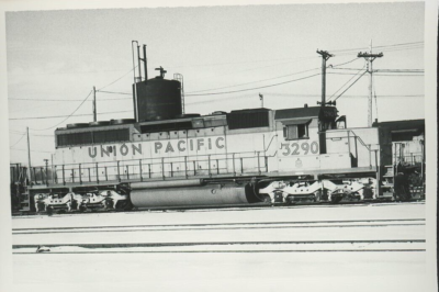 #ad Union Pacific 3000hp DRS SD40 2 #3290 Proviso IL Train Photo $7.50