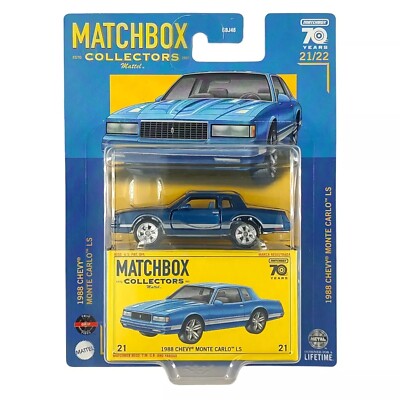 Matchbox Collectors 1988 Chevy Monte Carlo 21/22 1:64 by RACEFACE-MODELCARS