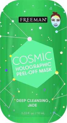 Freeman Cosmic Deep Cleansing Jade Holographic Peel-Off Mask 10ML, (6 Pack)