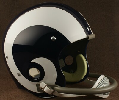 LOS ANGELES RAMS 1964-1972 NFL Authentic THROWBACK Football Helmet