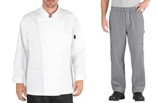 Chef Code Executive Chef Uniform Set Chef Coat and Pants / Jackets CC101-202