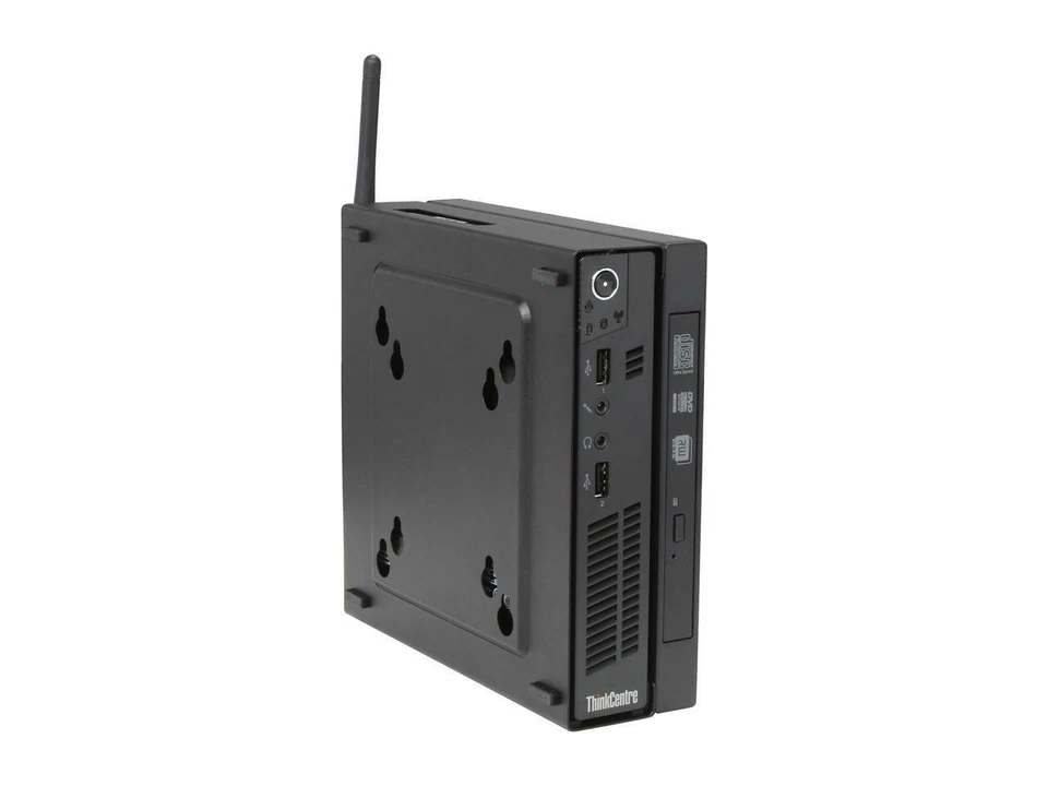 ThinkCentre M72 Tiny i3 4GB 128 GB SSD WiFi DVD+RW Win 10 Office 2019 Pro - Image 2 of 4