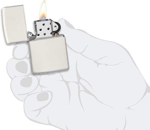 Encendedor clásico mate mate ZIPPO 49193 BRILLA en la oscuridad - Imagen 6 de 7