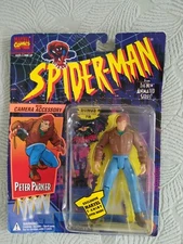 Marvel Comics Spider-Man Peter Parker Action Figure Set VINTAGE 1994 Toy Biz