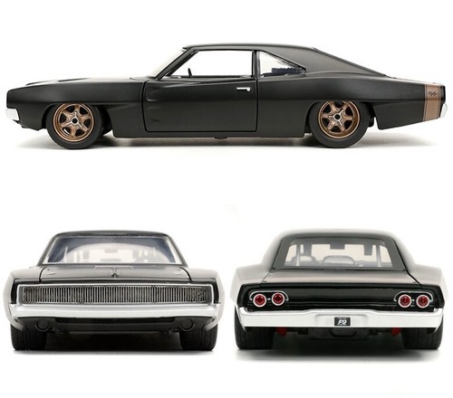 Jada Hollywood Rides 1/24 FF9 1968 Dodge Charger – Die-Cast Metal Model Car - Picture 3 of 6