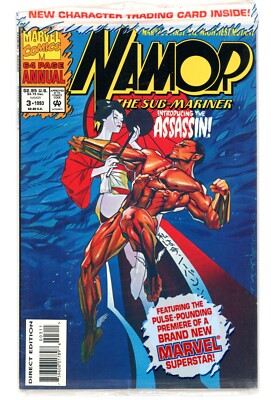 Namor #3 64 Page Annual Original Polybag Unopened MINT
