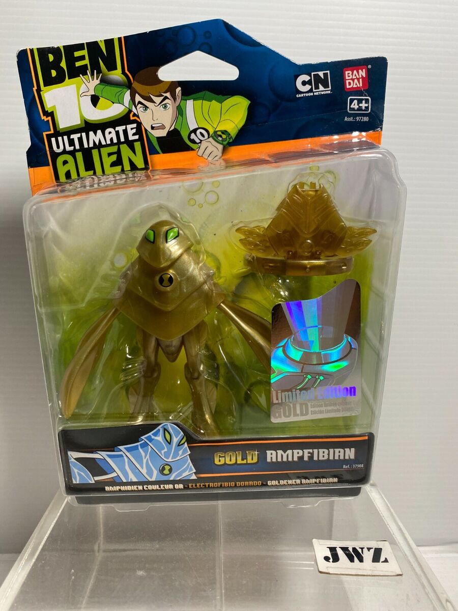 Ben 10 Ultimate Alien Limited Edition Gold Echo Echo Action Figure - Gold  Rare