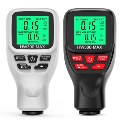 Car Painting Depth Gauge Paint Thickness Gauge 0-2000UM Thickness Meter