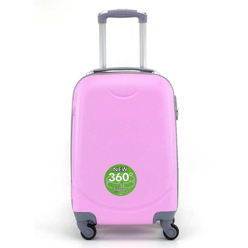 MALETA PEQUEÑA EQUIPAJE DE MANO RIGIDA 4 RUEDAS 360º | eBay