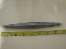 3 PCS. HIGH SPEED INLINE TROLLING SINKER/CIGAR TROLLING, 16 OZ. W/BRASS EYELETS